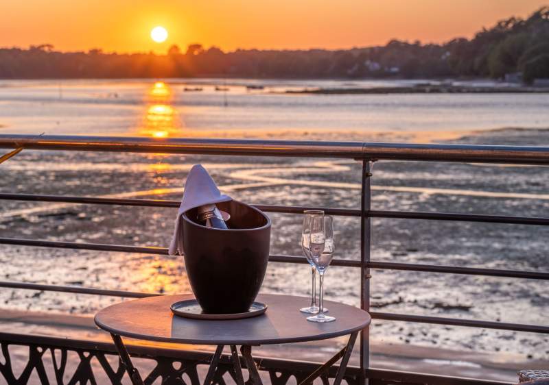 Hôtel de la Pointe du Cap Coz | Terrasse | à Fouesnant, Finistère